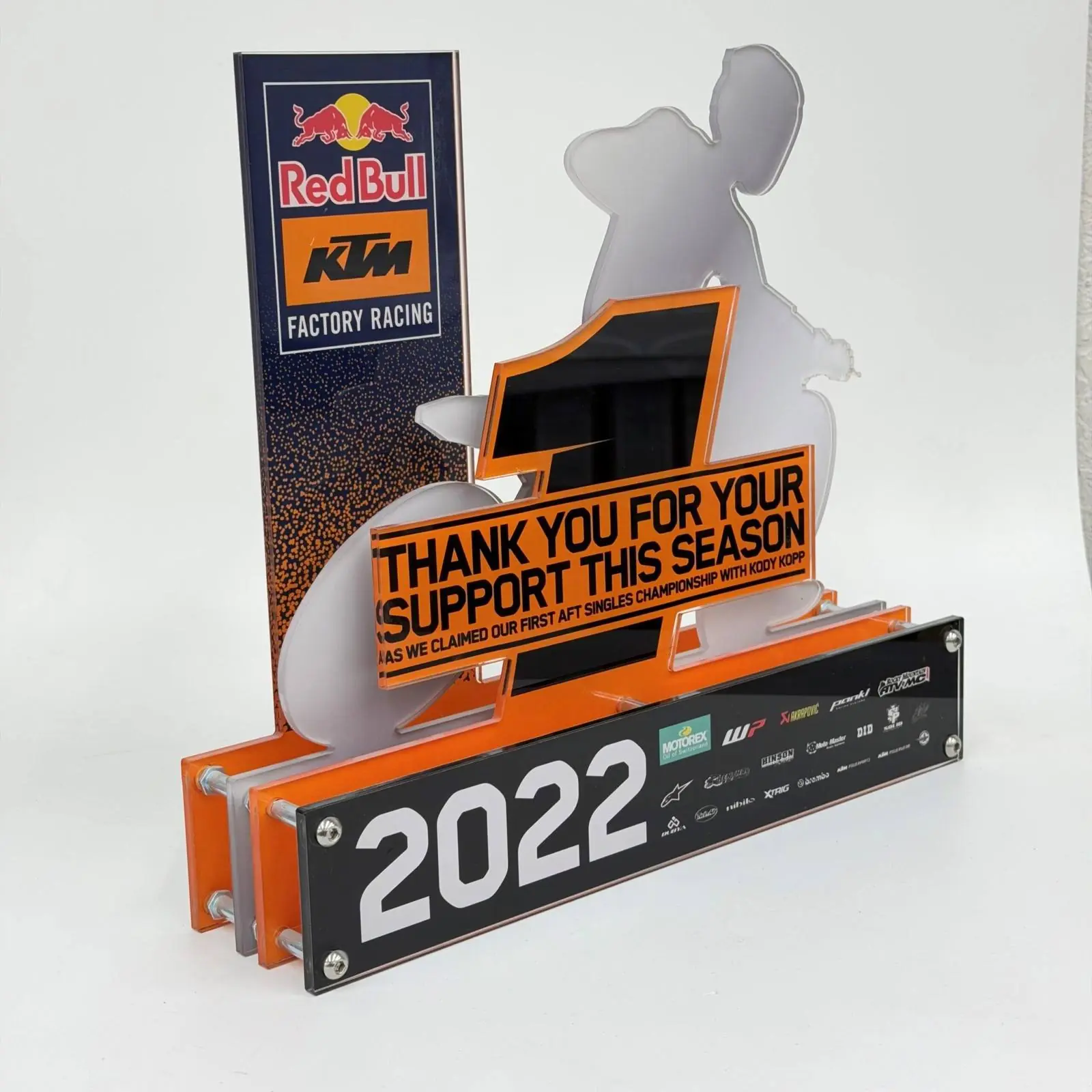 supermoto racing trophies